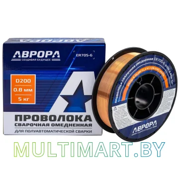 Сварочная проволока Аврора ER70S-6 (0.8 мм, 5 кг)